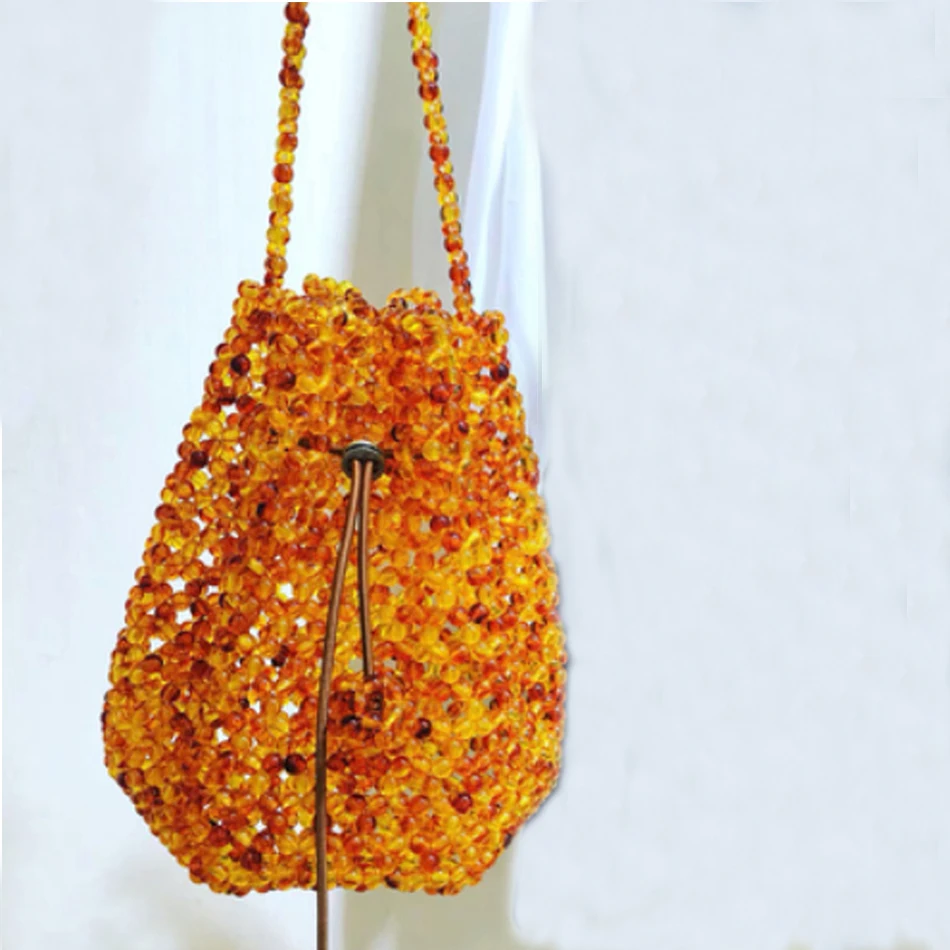 SUNNY BEACH Chic Luxury Pearl Beaded Bucket Bag Women Handbags Party Clutch Bag Bolsa Feminin Romantic Dating Bag
SUNNY BEACH Chic Luxury Pearl Beaded Bucket Bag Women Handbags Party Clutch Bag Bolsa Feminin Romantic Dating Bag