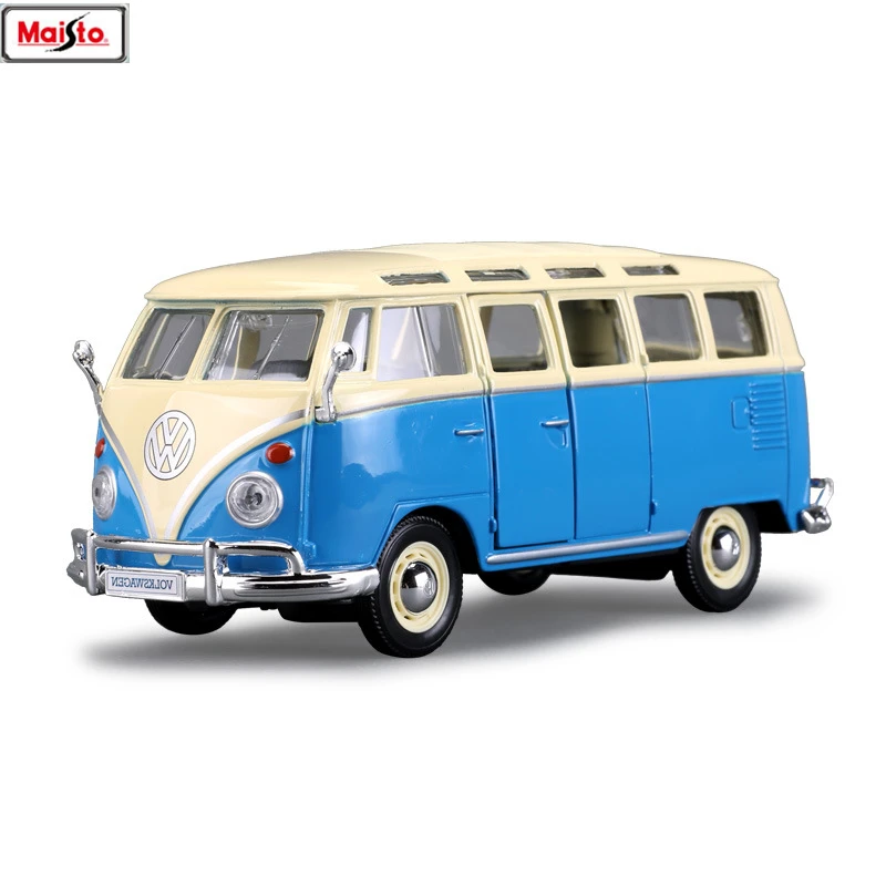 Maisto 1:24 Volkswagen bus manufacturer authorized simulation alloy car model crafts decoration collection toy tools
Maisto 1:24 Volkswagen bus manufacturer authorized simulation alloy car model crafts decoration collection toy tools