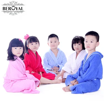 Beroyal Brand Kids Bathrobe-100% Cotton Bath Robe Unisex Solid Dressing Gown Spa Bathrobe Pajamas Thick Long Nightgown Sleepwear
Beroyal Brand Kids Bathrobe-100% Cotton Bath Robe Unisex Solid Dressing Gown Spa Bathrobe Pajamas Thick Long Nightgown Sleepwear