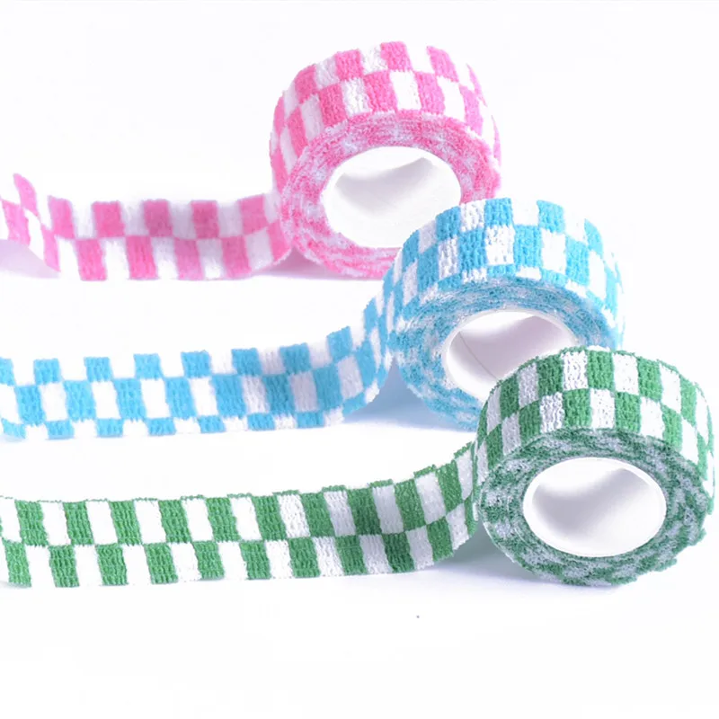 1 Pc Grid Tape Waterproof Self Adhesive Elastic Bandage Muscle Tape Finger Joints Wrap Therapy Bandage Care
1 Pc Grid Tape Waterproof Self Adhesive Elastic Bandage Muscle Tape Finger Joints Wrap Therapy Bandage Care