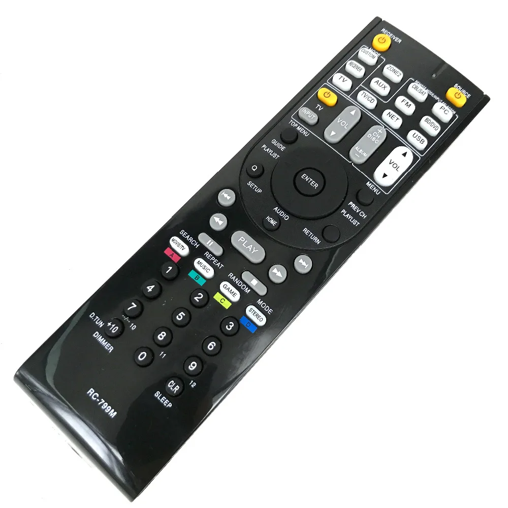 The new Onkyo amplifier remote control RC-799M HT-R391 HT-R558 HT-R590 HT-R591 HT-R548 HT-S5500
The new Onkyo amplifier remote control RC-799M HT-R391 HT-R558 HT-R590 HT-R591 HT-R548 HT-S5500