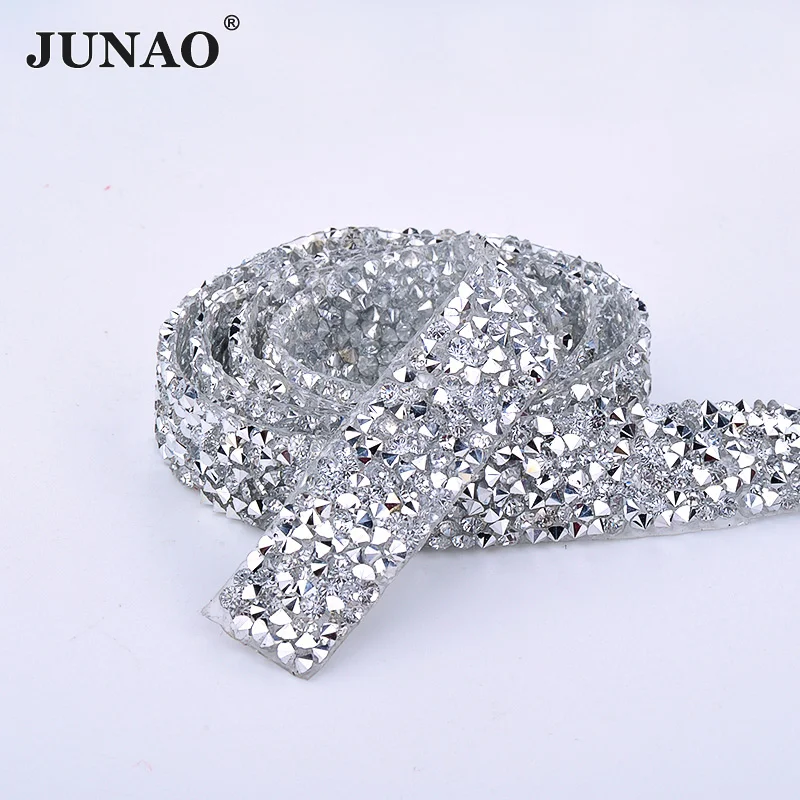 JUNAO 5 Yard*15mm Clear White Color Rhinestone Chain Trim Resin Crystal Beads Appliques Hotfix Strass Banding Mesh For Clothes
JUNAO 5 Yard*15mm Clear White Color Rhinestone Chain Trim Resin Crystal Beads Appliques Hotfix Strass Banding Mesh For Clothes