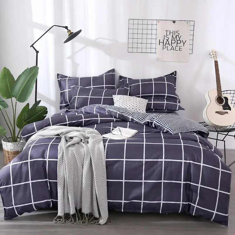 11 Color 3/4pcs Bedding Set Geometric Pattern Duvet Cover&Flat Bed Sheet&Pillowcase Soft Comfortable Home Textile Wholesale
11 Color 3/4pcs Bedding Set Geometric Pattern Duvet Cover&Flat Bed Sheet&Pillowcase Soft Comfortable Home Textile Wholesale