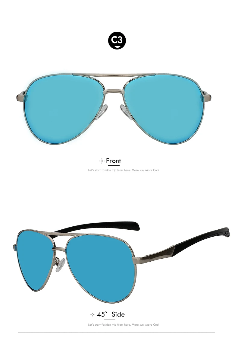 6 Colors Polarized Sunglasses Polaroid Goggle - Sun16*