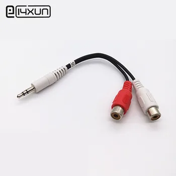 1pcs 3.5mm 3 Pole Male plug to RCA Female jack 3.5 Audio Connector 2 in 1 Stereo Headset Dual Track Headphone
1pcs 3.5mm 3 Pole Male plug to RCA Female jack 3.5 Audio Connector 2 in 1 Stereo Headset Dual Track Headphone