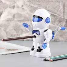 Manual Hand-cranking Pencil Sharpener With Cute Robot Cartoon Design For Children Kids Students Study School Supply
Manual Hand-cranking Pencil Sharpener With Cute Robot Cartoon Design For Children Kids Students Study School Supply