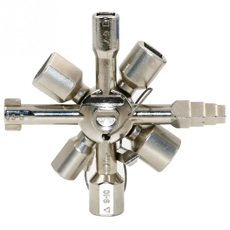 Alloy General Square Triangle Elevator Electric Cabinet Type Train Cabinet 10 In 1 Multi-function Cross Open Key Wrench
Alloy General Square Triangle Elevator Electric Cabinet Type Train Cabinet 10 In 1 Multi-function Cross Open Key Wrench