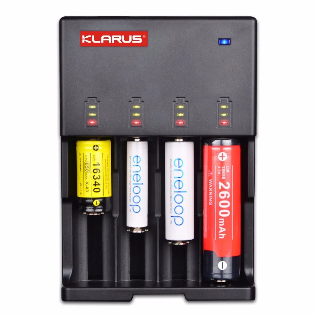 

LANBEIKA C4 4 Slot 12V Li-ion/LiFePO4/Ni-MH/Ni-Cd Smart Charger For 26650 22650 18650 17670 17500 16340 14500 AAA AAAA C battery