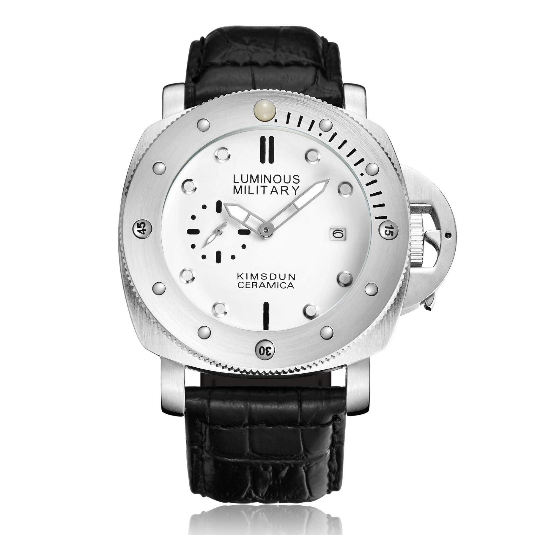 Switzerland watches men luxury brand luminous Military large dial leather waterproof sports luminous quartz watch Montres Homme
Switzerland watches men luxury brand luminous Military large dial leather waterproof sports luminous quartz watch Montres Homme
