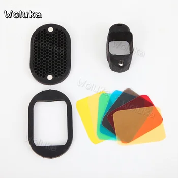 Universal Honeycomb Cover Speed Grid for Flash External Camera Flash Diffuser honeycomb multi-color chip Kit CD50 T01
Universal Honeycomb Cover Speed Grid for Flash External Camera Flash Diffuser honeycomb multi-color chip Kit CD50 T01