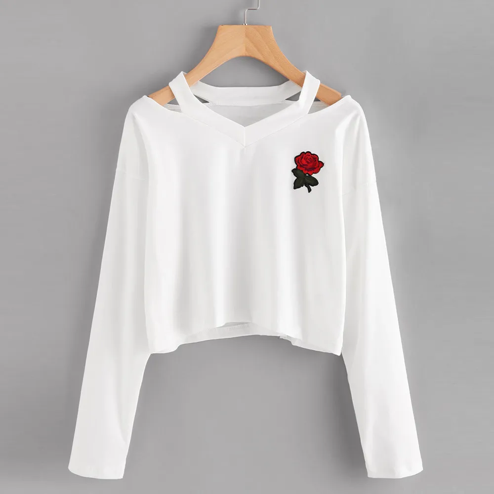 Fashion Rose Print Causal Womens Long Sleeve Sweatshirt Tops Blouse AUG13
Fashion Rose Print Causal Womens Long Sleeve Sweatshirt Tops Blouse AUG13