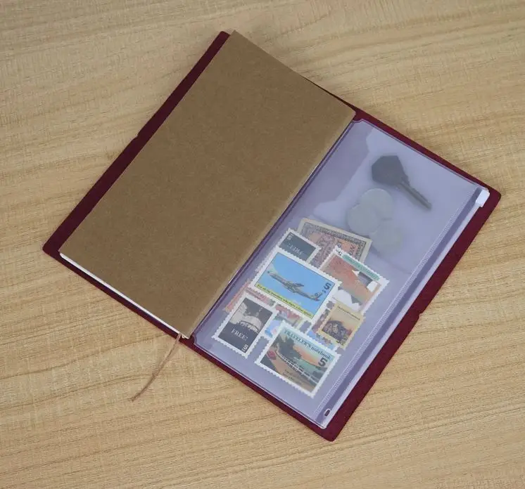 EVA Zipper Pocket for Midori Standard Traveler's Notebook Travel Journal Transparent Collection Pocker with Card Holders
EVA Zipper Pocket for Midori Standard Traveler's Notebook Travel Journal Transparent Collection Pocker with Card Holders