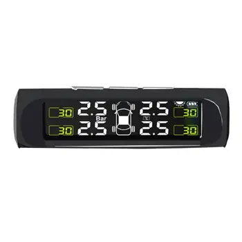 Smart Car TPMS Tire Pressure Monitoring System Solar Powered Digital LCD Display Auto Security Alarm Systems Tyre Pressure New
Smart Car TPMS Tire Pressure Monitoring System Solar Powered Digital LCD Display Auto Security Alarm Systems Tyre Pressure New