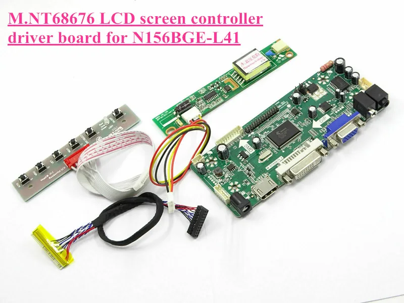 NEW item Driver board Controller Board for N156BGE-L41 LED screen HDMI+DVI+VGA M.NT68676.2 board
NEW item Driver board Controller Board for N156BGE-L41 LED screen HDMI+DVI+VGA M.NT68676.2 board