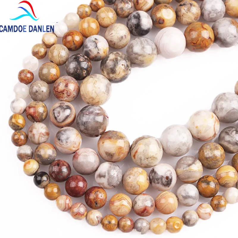 Beads Natural Stone Crazy Agates Round Loose bead 4 6 8 10 12MM Diy Bracelet Earrings Beads for Fashion Jewelry Making
Beads Natural Stone Crazy Agates Round Loose bead 4 6 8 10 12MM Diy Bracelet Earrings Beads for Fashion Jewelry Making