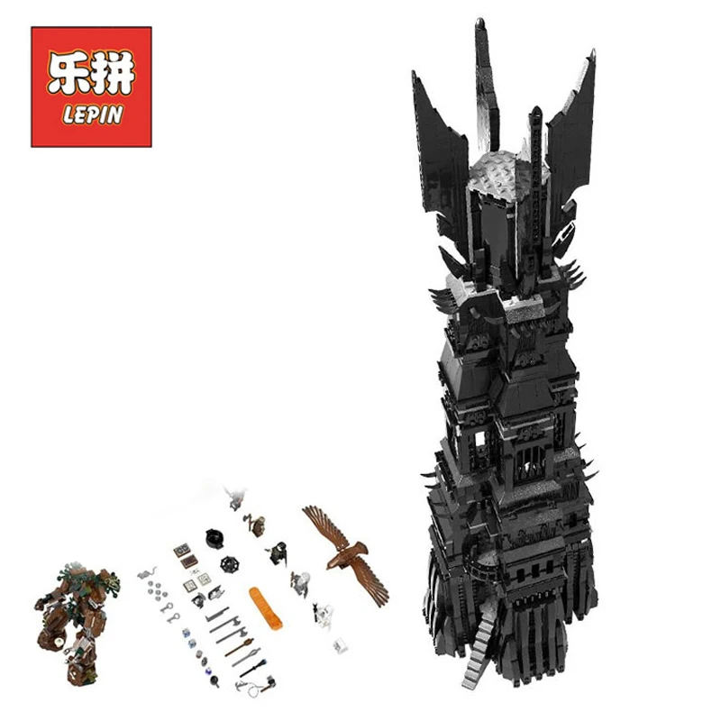 

Lepin 16010 2430Pcs Lord of the Rings The Tower of Orthanc Model Building Kits Blocks Bricks Educational Kid Toys Gift 10237