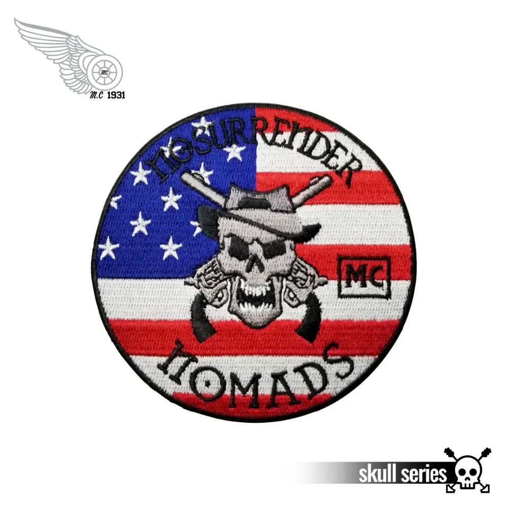 Custom 100% Embroidery No Surrender Motorcycle Biker Embroidered Iron On Jacket DIY Applique Patch
Custom 100% Embroidery No Surrender Motorcycle Biker Embroidered Iron On Jacket DIY Applique Patch