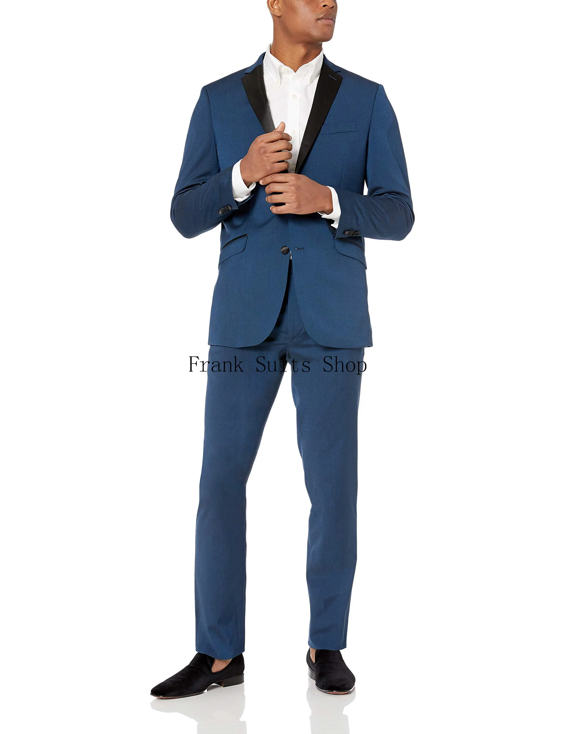 2019 Dark Blue Mens Suits Wedding Groom 2 Pieces (Jacket+Pant) Slim Fit Casual Tuxedo Suit Male costume homme mariage
2019 Dark Blue Mens Suits Wedding Groom 2 Pieces (Jacket+Pant) Slim Fit Casual Tuxedo Suit Male costume homme mariage