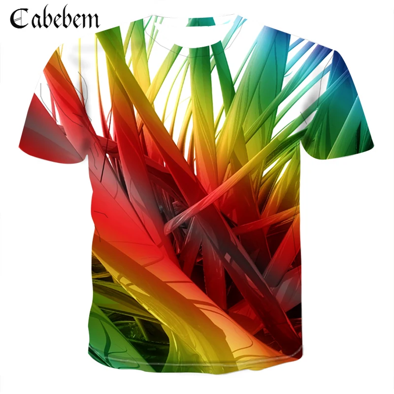 2019 summer new men's T-shirt 3D color printing T-shirt Daily Harajuku casual loose fashion XL 0-neck shirt men brand listed
2019 summer new men's T-shirt 3D color printing T-shirt Daily Harajuku casual loose fashion XL 0-neck shirt men brand listed