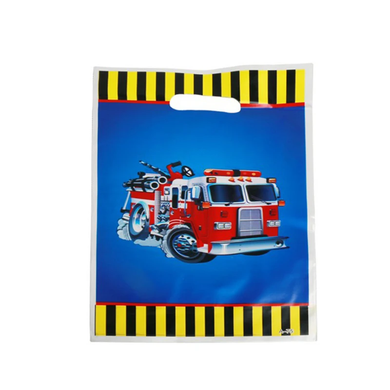 20 Pcs Hot Sale Fire Truck Gift Bag for Baby Birthday Party Plastic Loot Bag Children Baby Shower Candy Bag Decoration Accessory
20 Pcs Hot Sale Fire Truck Gift Bag for Baby Birthday Party Plastic Loot Bag Children Baby Shower Candy Bag Decoration Accessory