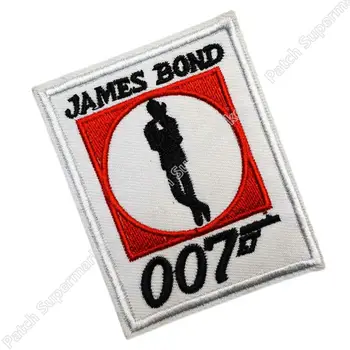 JAMES BOND 007 Movie TV Series Fancy Dress Costume Embroidered iron on patch TRANSFER APPLIQUE
JAMES BOND 007 Movie TV Series Fancy Dress Costume Embroidered iron on patch TRANSFER APPLIQUE