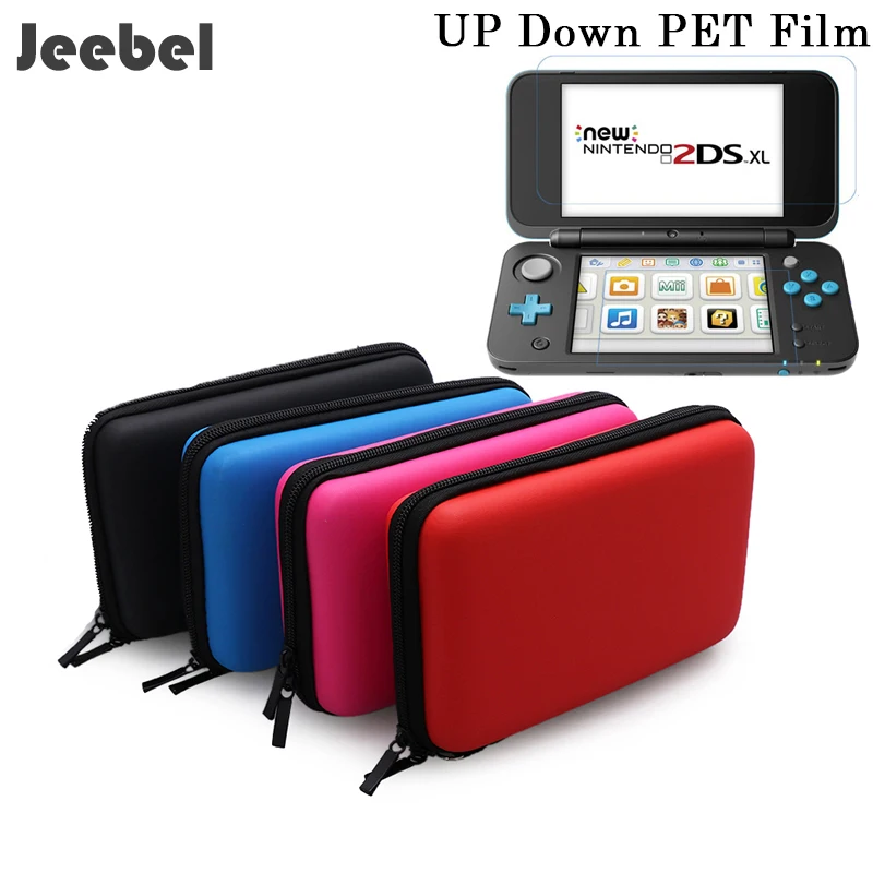 Jeebel Nintend New 2DS XL Case EVA Storage Case Cover Funda Game Console Protective With Gift HD Film Case Nintend 2DS XL New
Jeebel Nintend New 2DS XL Case EVA Storage Case Cover Funda Game Console Protective With Gift HD Film Case Nintend 2DS XL New