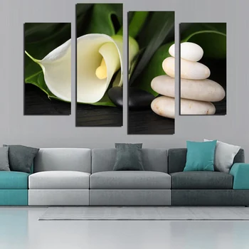 Unframed 4 piece Modern Calla flower painting Abstract canvas art home decoration room Painting Canvas Print F1764
Unframed 4 piece Modern Calla flower painting Abstract canvas art home decoration room Painting Canvas Print F1764