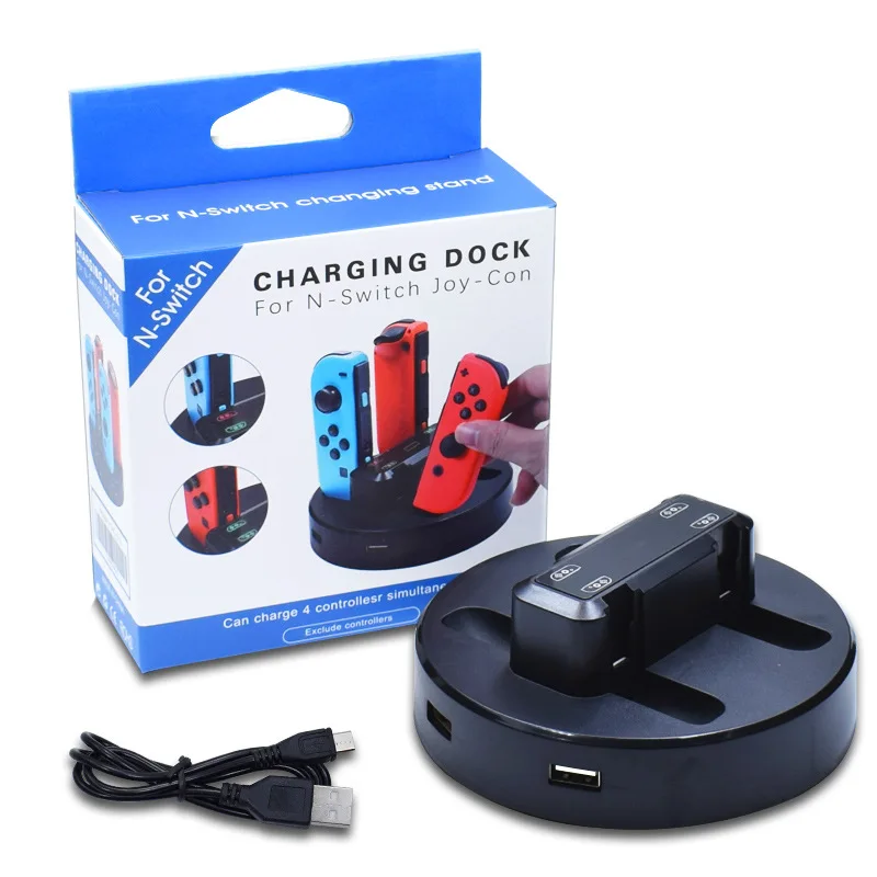 for Nintend Switch Joy-Con Charger Stand Charging Dock Station with LED indication For Nintendoswitch Joy-con Controller Holder
for Nintend Switch Joy-Con Charger Stand Charging Dock Station with LED indication For Nintendoswitch Joy-con Controller Holder