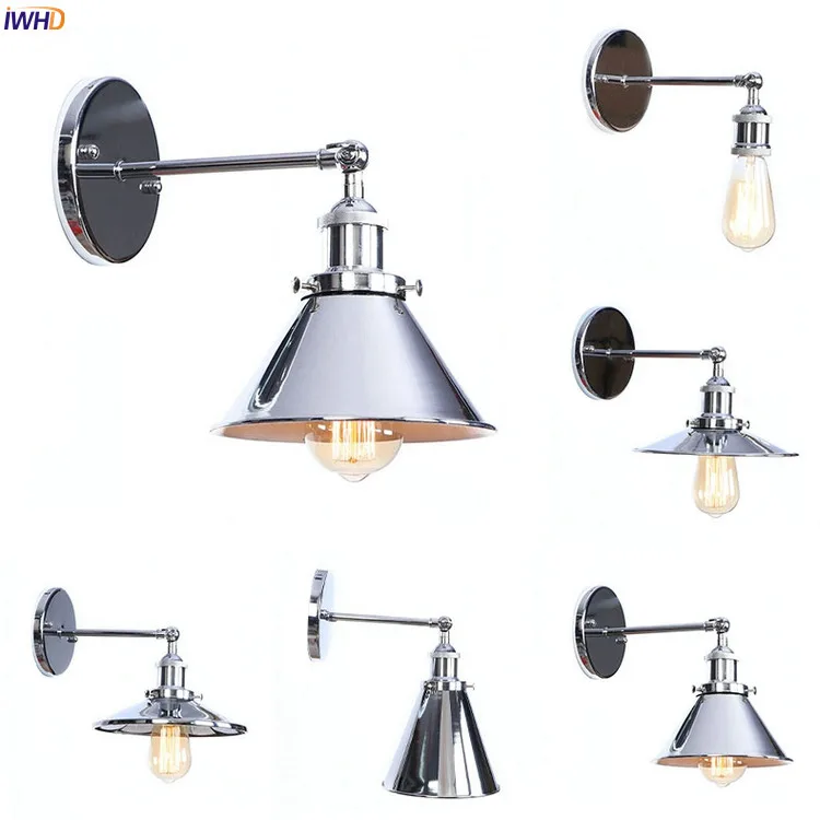 IWHD Silver Antique Vintage Wall Lamp Bedroom Living Room Loft Industrial Retro Edison LED Wall Light Fixtures Home Lighting
IWHD Silver Antique Vintage Wall Lamp Bedroom Living Room Loft Industrial Retro Edison LED Wall Light Fixtures Home Lighting