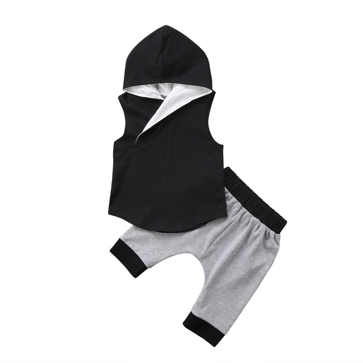 Cotton Kids Baby Boys Vest Tops+Harem Shorts Outfits Hooded Summer Spring Cotton Kid Boys Clothing Set
Cotton Kids Baby Boys Vest Tops+Harem Shorts Outfits Hooded Summer Spring Cotton Kid Boys Clothing Set