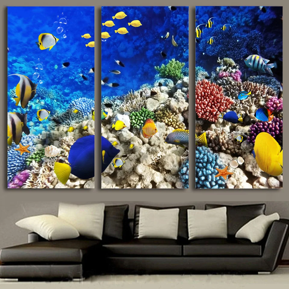 Framed HD Printed Wall Art Painting Modern Canvas 3 Panel Marine Fish Coral Scenery Home Decor Living Room Modular Pictures
Framed HD Printed Wall Art Painting Modern Canvas 3 Panel Marine Fish Coral Scenery Home Decor Living Room Modular Pictures