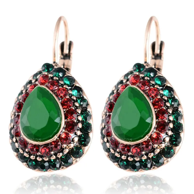New Women Vintage Ethnic Earrings Retro Style Colorful Bead Crystal Rhinestone Drop Earring Latest Jewellery Designs
New Women Vintage Ethnic Earrings Retro Style Colorful Bead Crystal Rhinestone Drop Earring Latest Jewellery Designs