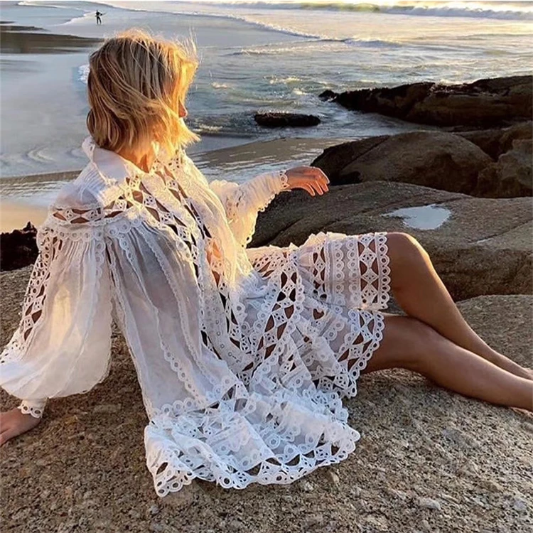 2019 Holiday Dresses Puff Sleeve black white women dress Embroidery Cutout Rivet Vestidoes Robe
2019 Holiday Dresses Puff Sleeve black white women dress Embroidery Cutout Rivet Vestidoes Robe