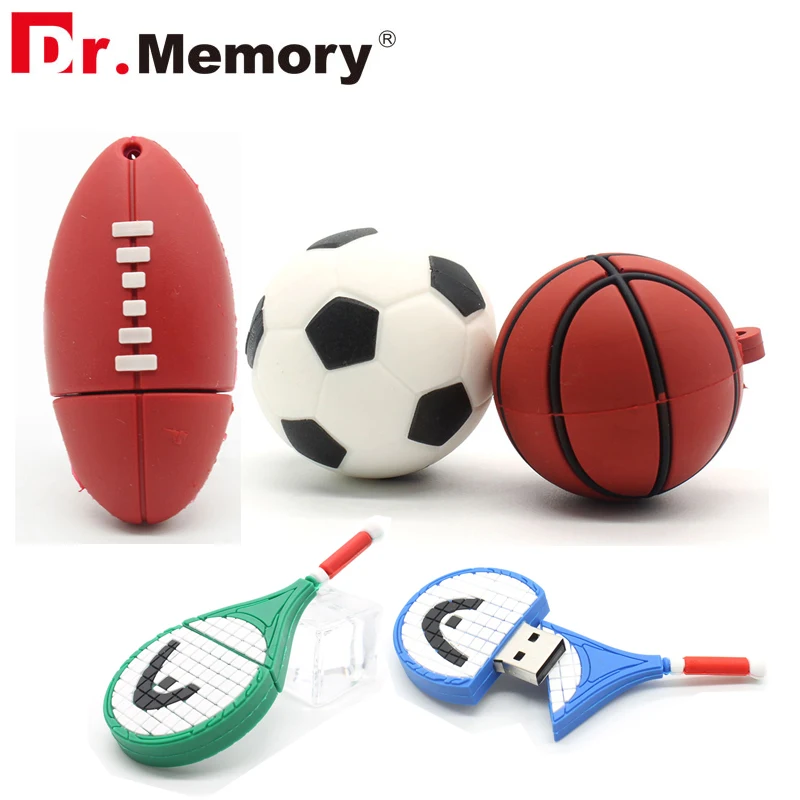 Creative USB Flash Drives 8GB Soccer Football Rugby Player Tennis Racket Pendrive 32GB Personalized 4GB 16GB Memory Stick U Disk
Creative USB Flash Drives 8GB Soccer Football Rugby Player Tennis Racket Pendrive 32GB Personalized 4GB 16GB Memory Stick U Disk