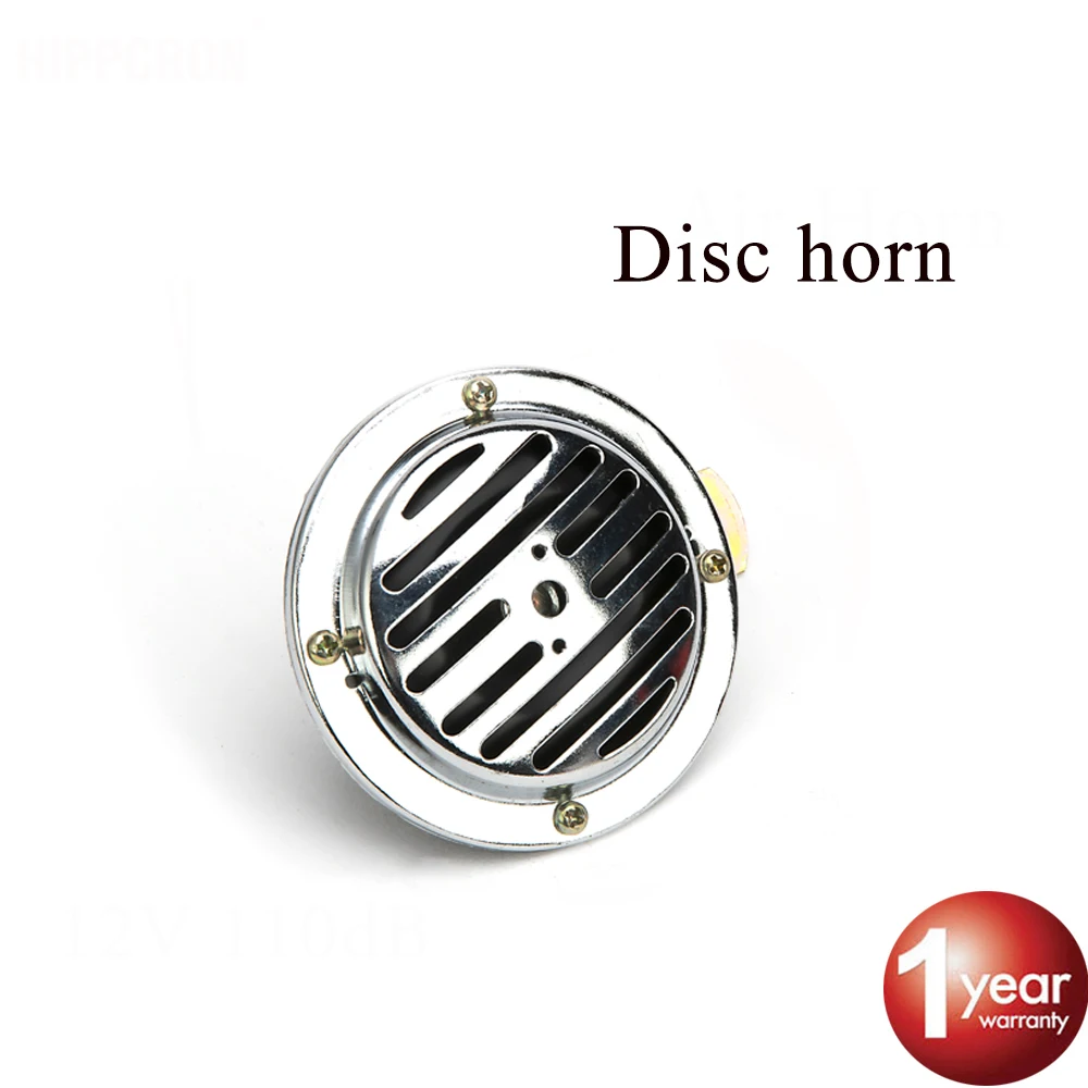 Tehotech Car Disc Horn 12V Claxon Moto 90mm Air Horn Aluminum Coil Chrome Color Loud for Car Motorcycle Truck Bike
Tehotech Car Disc Horn 12V Claxon Moto 90mm Air Horn Aluminum Coil Chrome Color Loud for Car Motorcycle Truck Bike