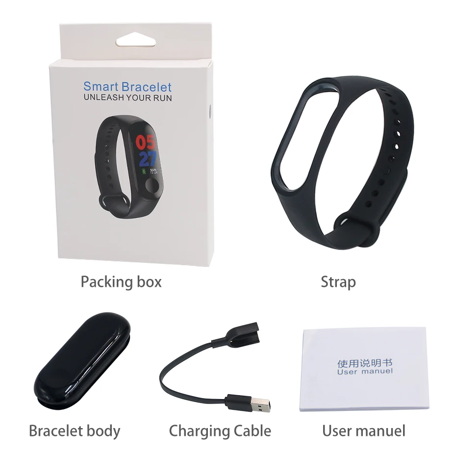 m3 sports smart bracelet