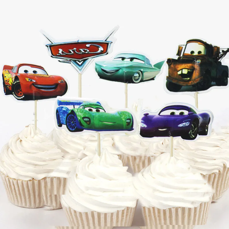 24pcs/48pcs Disney The Cars McQueen Cupcake topper for cake decoration birthday wedding party suppliers
24pcs/48pcs Disney The Cars McQueen Cupcake topper for cake decoration birthday wedding party suppliers