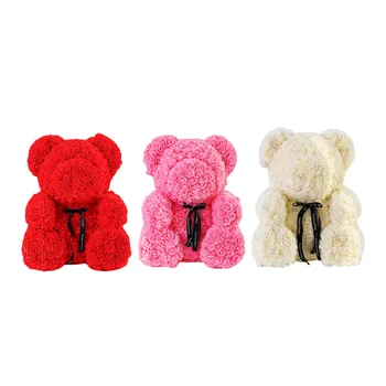 Bear Shape Artificial Rose Flowers Birthday Presen Fake Teddy Bear Soap Flowers t For Wedding Party Decor Valentine's Day Gift
Bear Shape Artificial Rose Flowers Birthday Presen Fake Teddy Bear Soap Flowers t For Wedding Party Decor Valentine's Day Gift