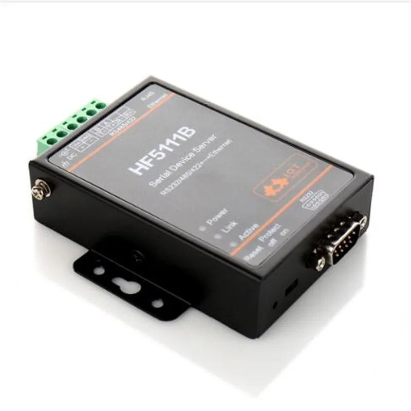 ANDDEAR- 5111B RJ45 RS232/485/422 Serial To Ethernet Free RTOS Serial 1 Port Server Converter Device Industrial Connector Unit
ANDDEAR- 5111B RJ45 RS232/485/422 Serial To Ethernet Free RTOS Serial 1 Port Server Converter Device Industrial Connector Unit