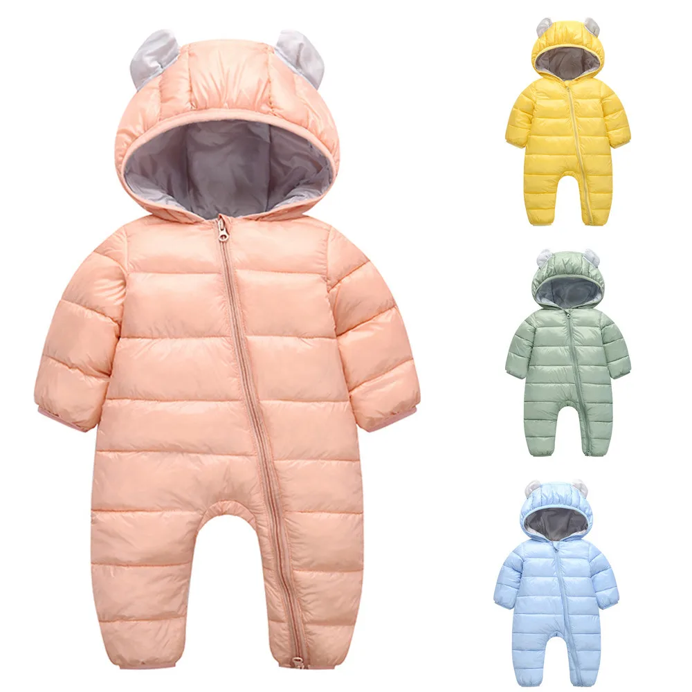 2019 Baby Boys Girls Rompers Kid Children Winter Thick Cotton Warm Clothes Hooded Romper Jumpsuit Outfits vetement enfant fille
2019 Baby Boys Girls Rompers Kid Children Winter Thick Cotton Warm Clothes Hooded Romper Jumpsuit Outfits vetement enfant fille
