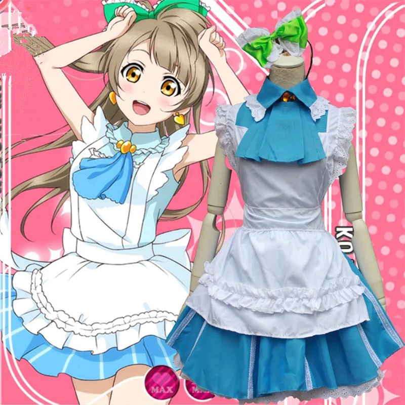 Новинка 2015, японское аниме «Love Live», косплей мини-Кодори, костюмы на Хэллоуин для женщин, голубая одежда для кафе, горничной, женская одежда ZQ022
Новинка 2015, японское аниме «Love Live», косплей мини-Кодори, костюмы на Хэллоуин для женщин, голубая одежда для кафе, горничной, женская одежда ZQ022
