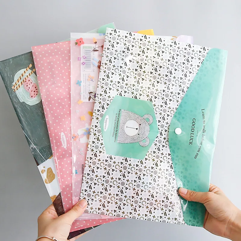 Coloffice Cute cartoon A4 plastic bag folder Student stationary brief file office supplies folder document bag 4pcs /lot random
Coloffice Cute cartoon A4 plastic bag folder Student stationary brief file office supplies folder document bag 4pcs /lot random