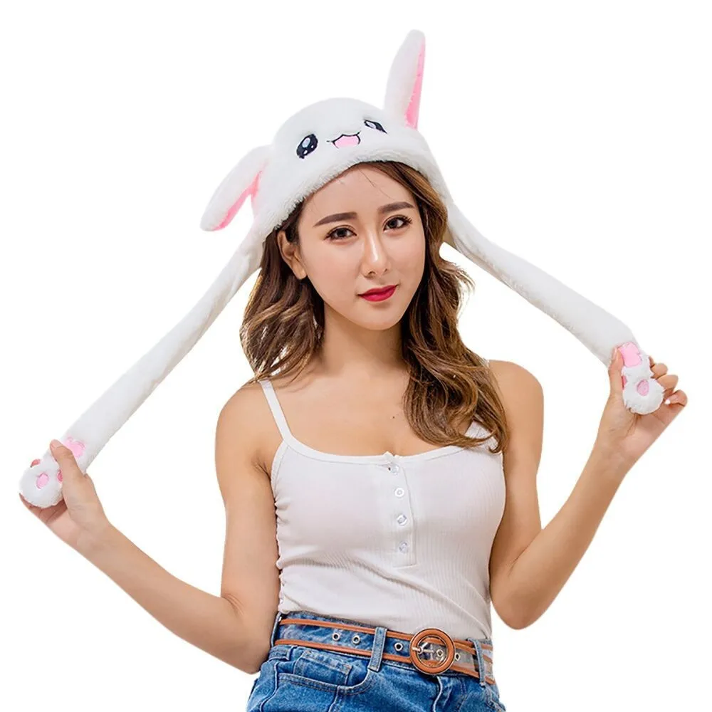 Cap Cute Rabbit Ear Women Men 2019 Hat Can Move Airbag Magnet Cap Plush Gift Dance Toy Hats gorro-30
Cap Cute Rabbit Ear Women Men 2019 Hat Can Move Airbag Magnet Cap Plush Gift Dance Toy Hats gorro-30