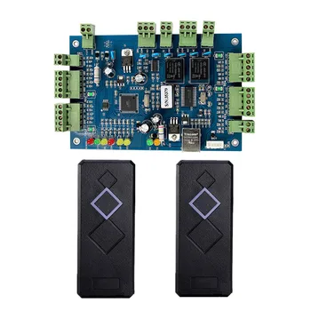 Door Access Control Kit TCP/IP 2 Doors Entry Access Control Board Controller Panel with 2PCS Card Reader
Door Access Control Kit TCP/IP 2 Doors Entry Access Control Board Controller Panel with 2PCS Card Reader