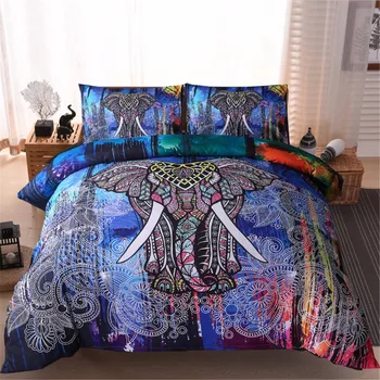 3pcs Exotic Madala Pattern Bedding Set Boho Elephant Duvet Cover Set with 2 Pillow Shams Bohemia Bedclothes Bed Linen Queen King
3pcs Exotic Madala Pattern Bedding Set Boho Elephant Duvet Cover Set with 2 Pillow Shams Bohemia Bedclothes Bed Linen Queen King