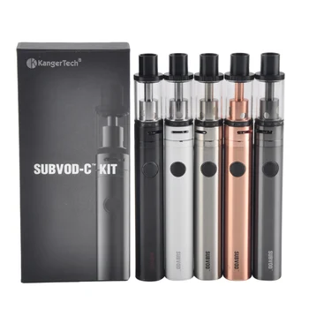 Original Kanger Subvod C Kit With 2.8ml Atomizer Tank and 1300mah Battery Kangertech Subvod-C Kit Electronic Cigarette Kit
Original Kanger Subvod C Kit With 2.8ml Atomizer Tank and 1300mah Battery Kangertech Subvod-C Kit Electronic Cigarette Kit