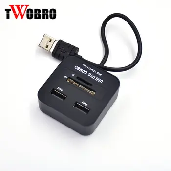 Micro USB HUB 2 Port Card Reader ( SD/TF ) Multi USB Splitter Hub OTG USB 2.0 HUB Combo for Macbook Air Laptop PC Tablet Phone
Micro USB HUB 2 Port Card Reader ( SD/TF ) Multi USB Splitter Hub OTG USB 2.0 HUB Combo for Macbook Air Laptop PC Tablet Phone