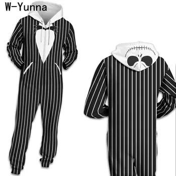 W-Yunna 2019 Striped Print Hooded Onesies Unisex Women/mens Hooded Sleepwear Adult Winter Pijamas Loose Home Cosplay Jumpsuits
W-Yunna 2019 Striped Print Hooded Onesies Unisex Women/mens Hooded Sleepwear Adult Winter Pijamas Loose Home Cosplay Jumpsuits