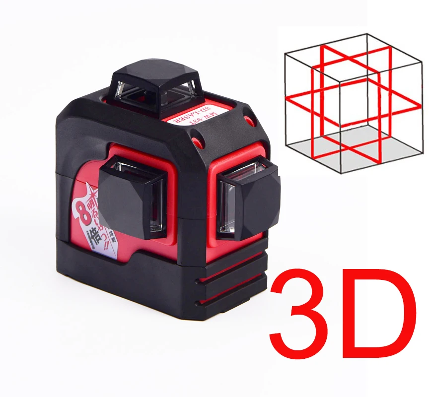 MW-93T 3D 12Lines laser level ,Red Laser level,Self-Leveling 360 Horizontal,Vertical Cross Super Powerful
MW-93T 3D 12Lines laser level ,Red Laser level,Self-Leveling 360 Horizontal,Vertical Cross Super Powerful