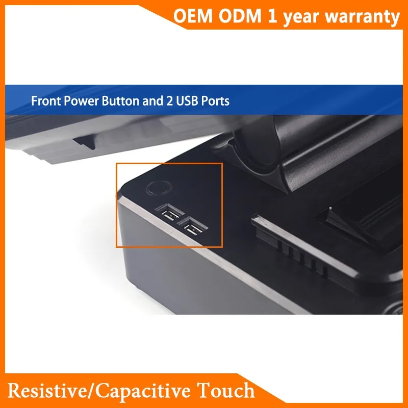 Haina Touch 15 inch RFID Touch Screen Pos Terminal Machine with Customer display
Haina Touch 15 inch RFID Touch Screen Pos Terminal Machine with Customer display